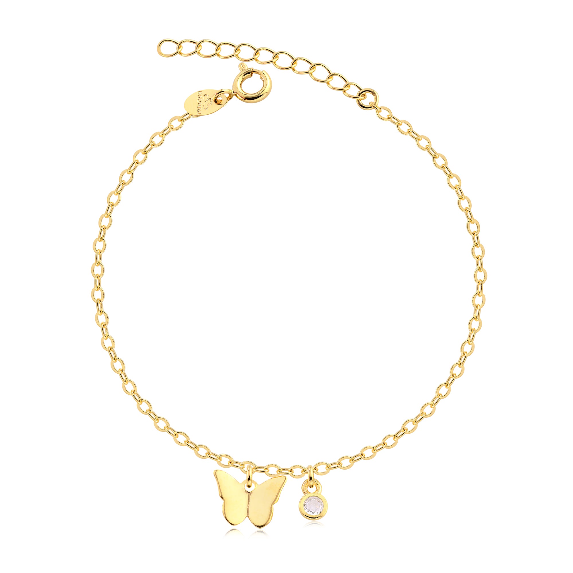 Pulsera Dije Mariposa