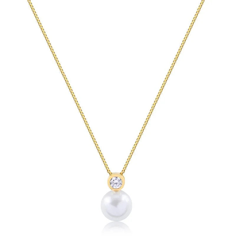 Cadena con Dije Perla